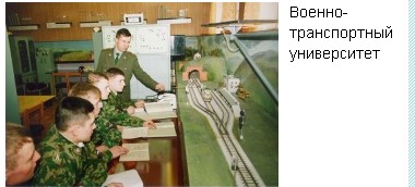 Военно-транспортный университет Железнодорожных войск